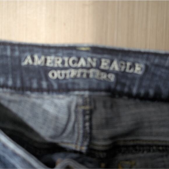 American Eagle Outfitters Dark Wash Jean Shorts - Picture 2 of 5